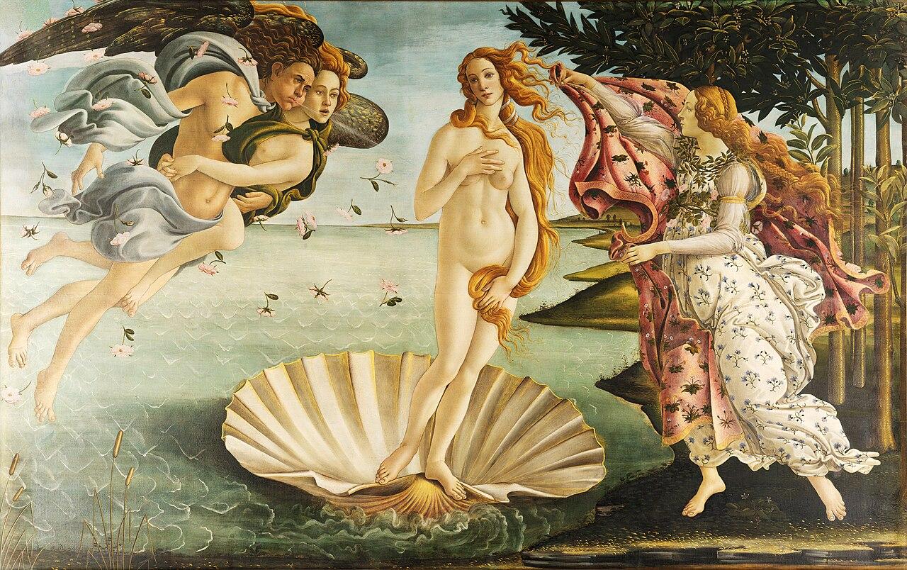 La Naissance de Vénus, de Botticelli